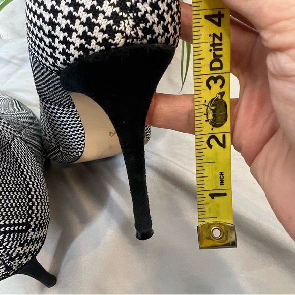 Something Navy Plaid sock boots 7 - Picture 9 of 9